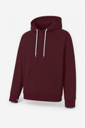 Sweatshirt à Capuche Bordeaux